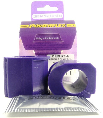 Powerflex PFF60-202-25 Front Anti Roll Bar Chassis Mount Bush 25mm Renault