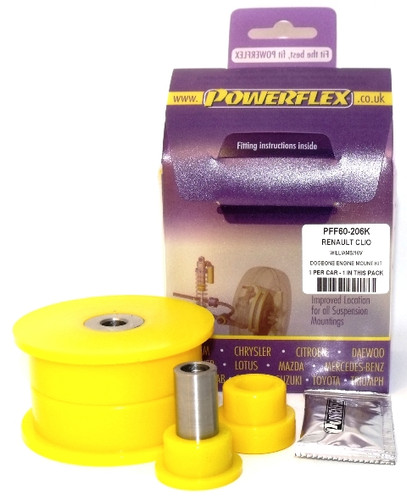 Powerflex PFF60-206K Dog Bone Engine Mount Bush Kit  Renault