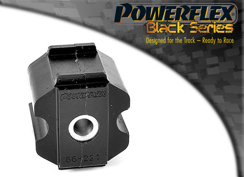 Powerflex PFF66-221BLK Engine Torque Rod To Engine Bush, Manual Petrol Black Series  Saab
