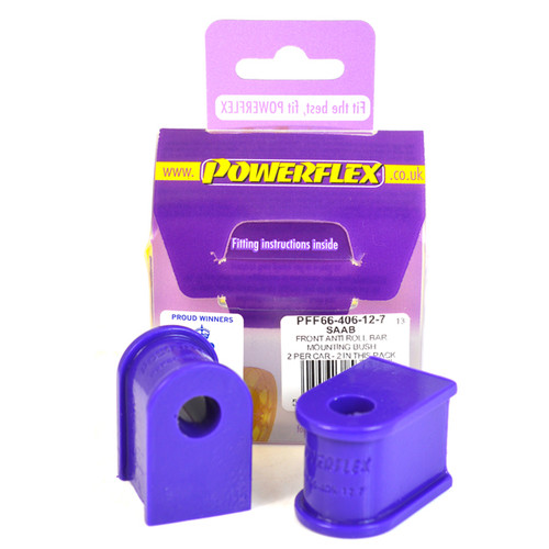 Powerflex PFF66-406-12.7 Front Anti Roll Bar Mounting Bush 12.7mm Saab
