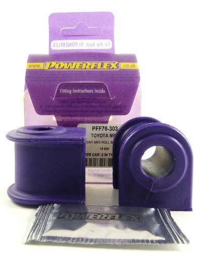 Powerflex PFF76-303 Front Anti Roll Bar Bush 18mm Toyota