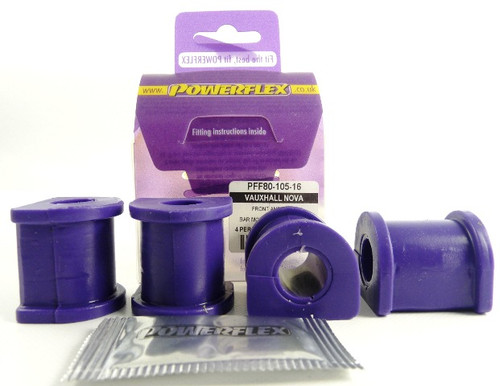 Powerflex PFF80-105-16 Front Anti Roll Bar Mount  Vauxhall - Opel