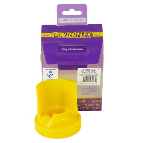 Powerflex PFF80-1323 Upper Right Engine Mounting Insert Petrol Vauxhall - Opel