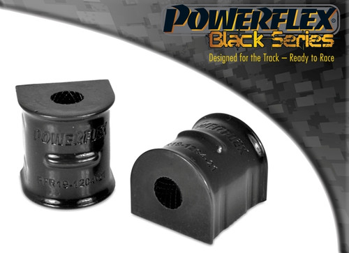 Powerflex PFR19-1204-18BLK Rear Anti Roll Bar To Chassis Bush 18mm Black Series Volvo Mazda Ford