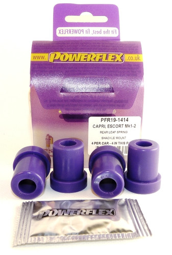 Powerflex PFR19-1414 Leaf Spring Shackle Mounts  Ford