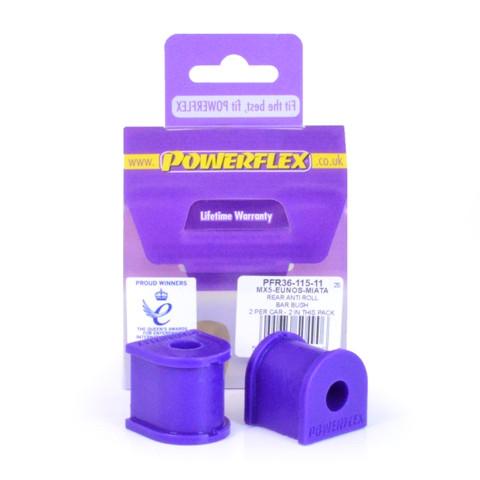 Powerflex PFR36-115-11 Rear Anti Roll Bar Mounting Bush 11mm Mazda