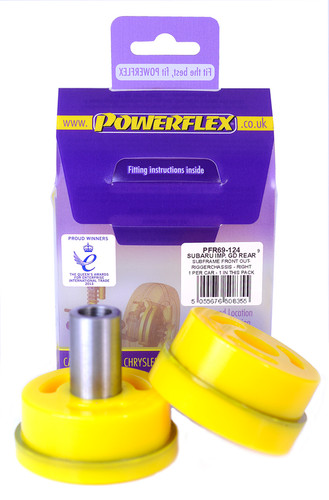 Powerflex PFR69-124 Rear Subframe-Front Outrigger To Chassis Right Side  Subaru