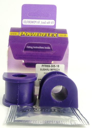 Powerflex PFR69-305-18 Rear Anti Roll Bar To Chassis Bush 18mm  Subaru