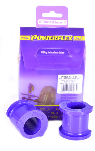 Powerflex PFR85-1313-28 Rear Anti Roll Bar Bush to Arm 28mm  Volkswagen