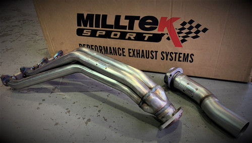 Milltek stainless steel manifold