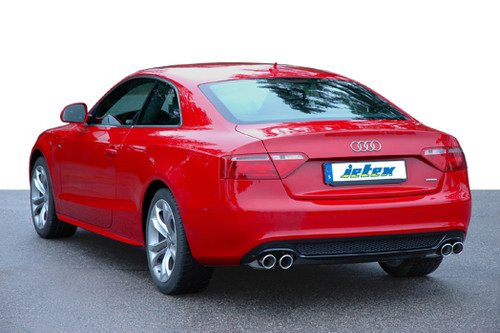 Jetex 48DH4DTR Exhaust Half System (non-resonated with racepipe) 70 + 57mm Twin Round 80mm Quad A5 – alternate view 2