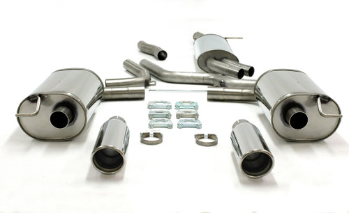 Jetex 46DH41R Exhaust Half System 63.5 + 50.8mm Round 100mm L+R A6 C6