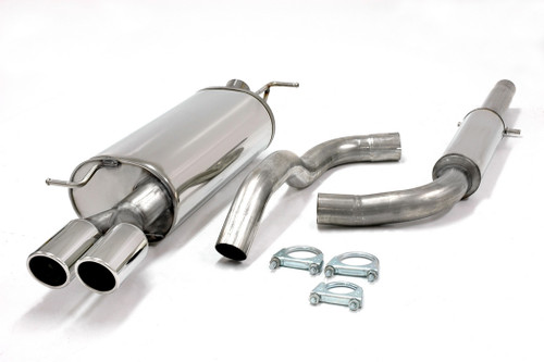 Jetex 41-H6R Exhaust Half System 63.5mm Twin Round 80mm Leon 1M