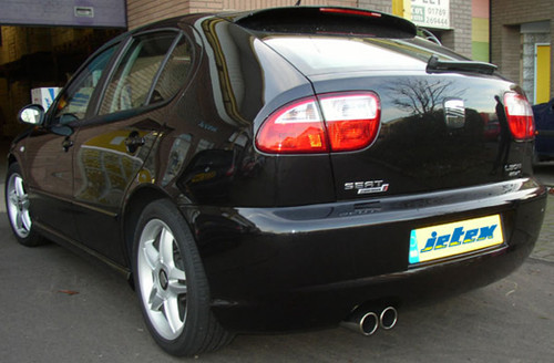 Jetex 41-H6R Exhaust Half System 63.5mm Twin Round 80mm Leon 1M – alternate view 2