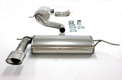 Jetex 40-H6WR Exhaust Half System 76.5mm Oval 90/140mm Leon 1P