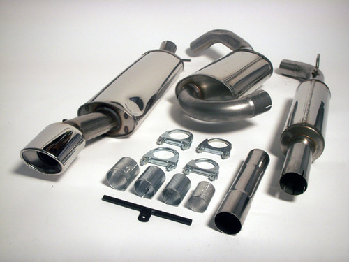 Jetex 26-H7R Exhaust Half System 63.5mm Oval 90/120mm Corrado