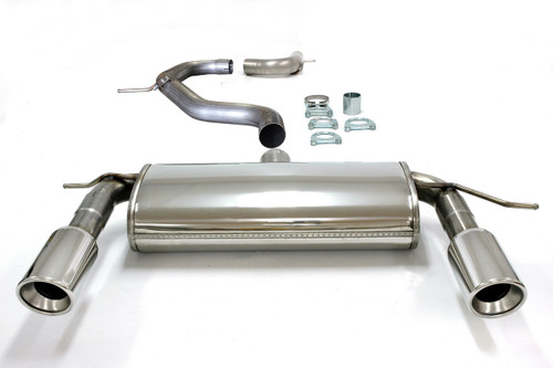 Jetex 40DH51TR Exhaust Half System (non-resonated with racepipe) 76.5mm Round 100mm L+R Golf MK6