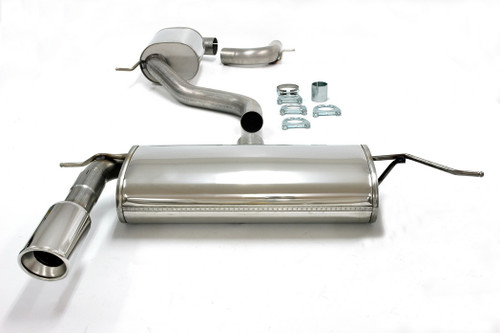 Jetex 40-H51R Exhaust Half System 76.5mm Round 100mm Golf MK6