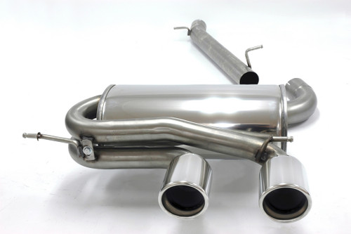Jetex 40DHS1R Exhaust Half System 76.5 + 57mm Round 100mm L+R Golf MK6