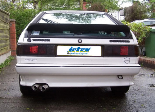 Jetex 29-H8R Exhaust Half System 63.5mm Twin Oval 70/90mm Scirocco MK2 – alternate view 3