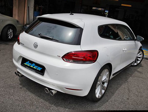 Jetex 40DH7DR Exhaust Half System 76.5mm Twin Round 80mm Quad Scirocco MK3