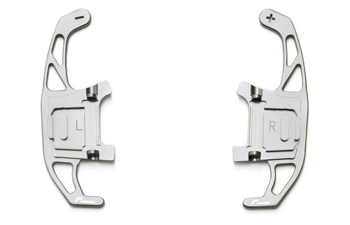 Racingline VWR494100 Billet Audi A4 (B9) Gearshift Paddles Titanium Finish – alternate view 3