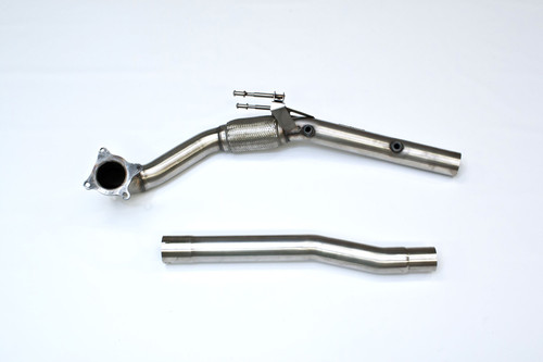 Milltek Exhausts - Large-bore Downpipe and De-cat SSXAU284 For Audi A3