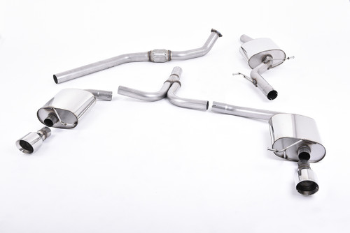 Milltek Exhausts - Cat-back SSXAU302 For Audi A4 A5