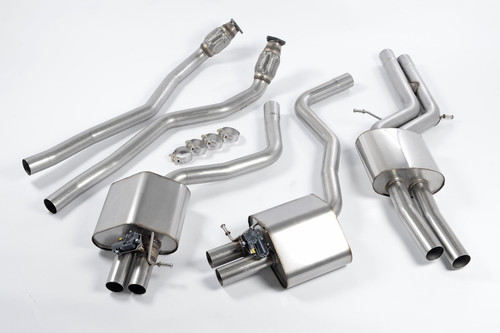 Milltek Exhausts - Cat-back SSXAU364 For Audi RS6 RS7