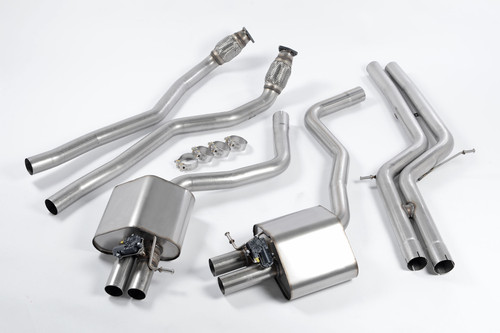 Milltek Exhausts - Cat-back SSXAU365 For Audi RS6 RS7