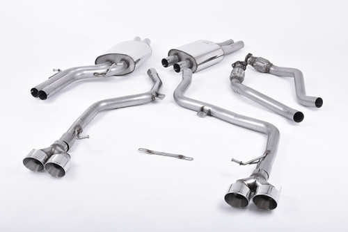 Milltek Exhausts - Cat-back SSXAU376 For Audi S4 S5