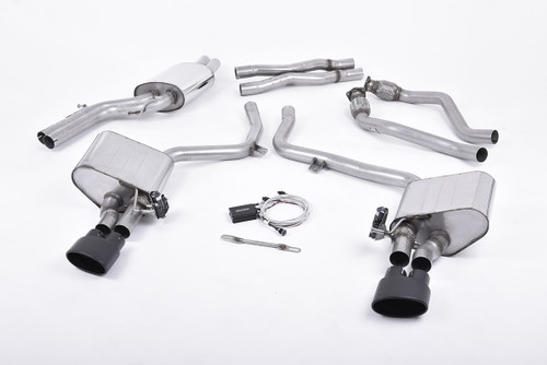 Milltek Exhausts - Cat-back SSXAU380 For Audi S4