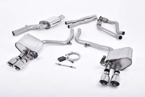 Milltek Exhausts - Cat-back SSXAU407 For Audi S4 S5