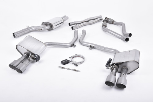 Milltek Exhausts - Cat-back SSXAU408 For Audi S4