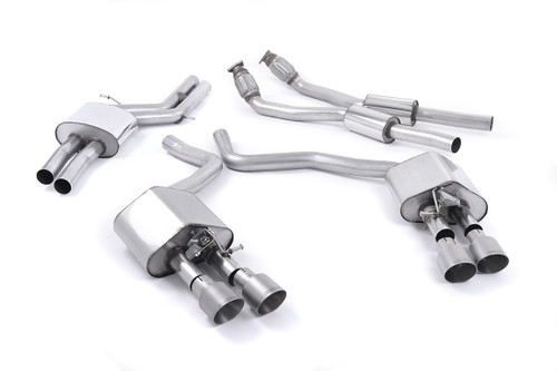 Milltek Exhausts - Cat-back SSXAU446 For Audi S6 S7