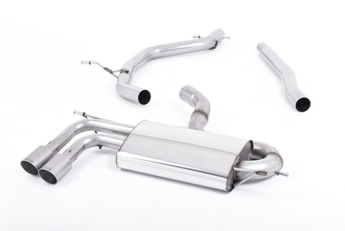 Milltek Exhausts - Particulate Filter-back SSXAU570 For Audi A3 Golf MK6 Scirocco