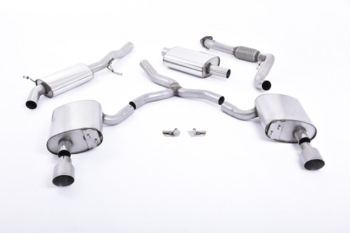 Milltek Exhausts - Cat-back SSXAU609 For Audi A4