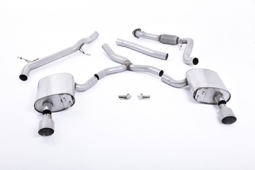 Milltek Exhausts - Cat-back SSXAU617 For Audi A4