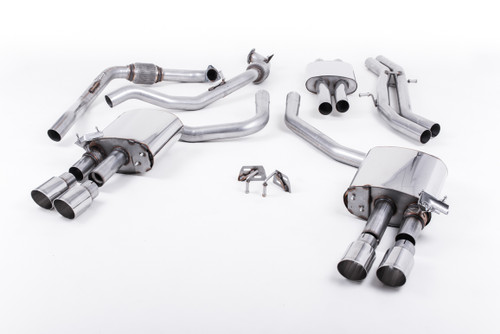 Milltek Exhausts - Cat-back SSXAU644 For Audi S4