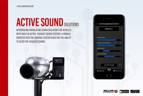 Milltek Exhausts - Active Sound Control SSXAU668 For Audi SQ7