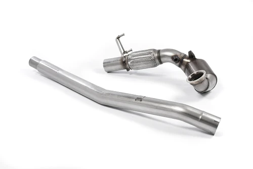 Milltek Exhausts - Large Bore Downpipe and Hi-Flow Sports Cat SSXVW396 For Seat Leon