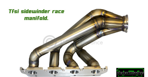 2.0 Tfsi EA113 tubular sidewinder motorsport manifold for Garrett Turbo's