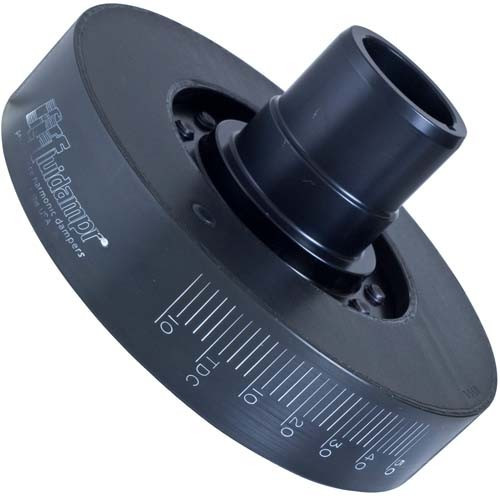 Ford 302/351. Internal balance. Replaces 28oz. external balance in custom builds. 4 bolt standard Ford – alternate view 4