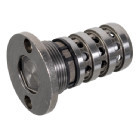 Bracket for camshaft, with valves and gaskets – alternate view 3
