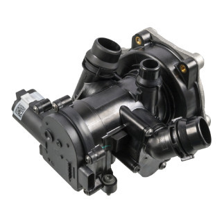 Water Pump with thermostat housing – alternate view 3