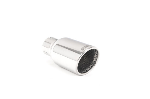 Polished Jet (round) 90 Exhaust Tip - MSAU248