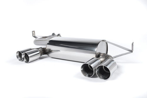 BMW E46 M3/M3 CSL - Rear Silencer with Quad Polished Trims