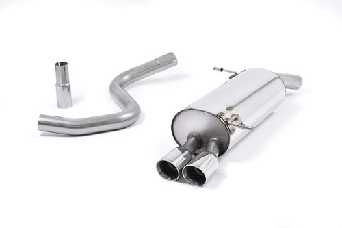 Ford Fiesta MK7 Duratec & Zetec-S - Front Pipe-Back System with Twin 80mm GT80 Trims (For OE Downpipe and Cat)