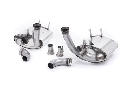 Porsche 997.1 Carrera & Carrera S - Rear Silencer - Cup Version - Uses OE Trims