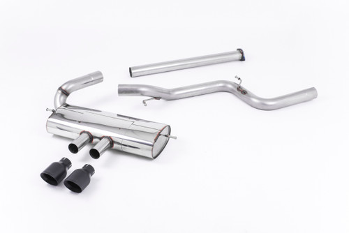 Ford Focus MK3 ST 5 door Hatchback - Resonated (Quieter) Cat-Back Exhaust System with Titanium Tips